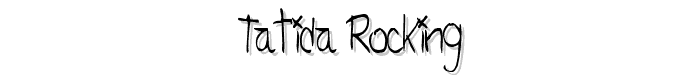 Tatida Rocking font